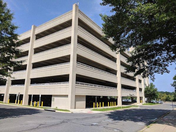 West Falls Church Metro Station Parking Garage