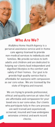 Ata&Ana Home Health Agency