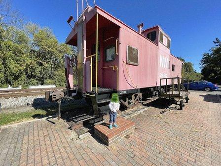 Historic Devereaux Station Caboose