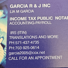 Garcia R&J Inc Professional Services