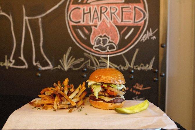 Charred Gourmet Burger & Sandwich