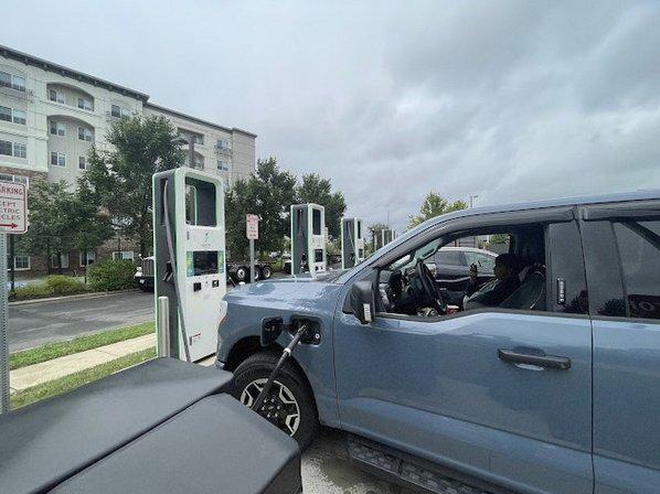 Electrify America Charging Station
