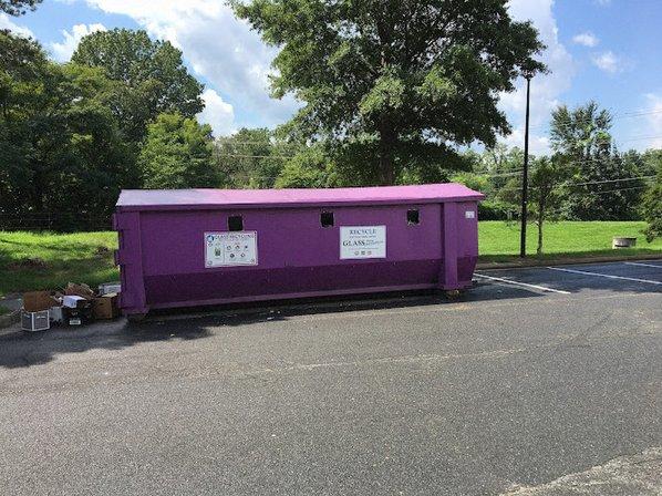 Purple Box Glass Recycling