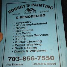 Robert's Painting and Remodeling