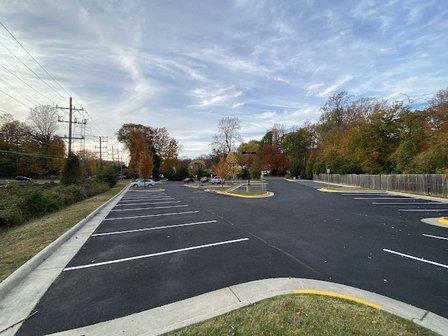 Parking Lot for Trail Access