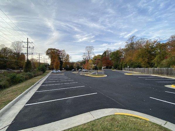 Parking Lot for Trail Access