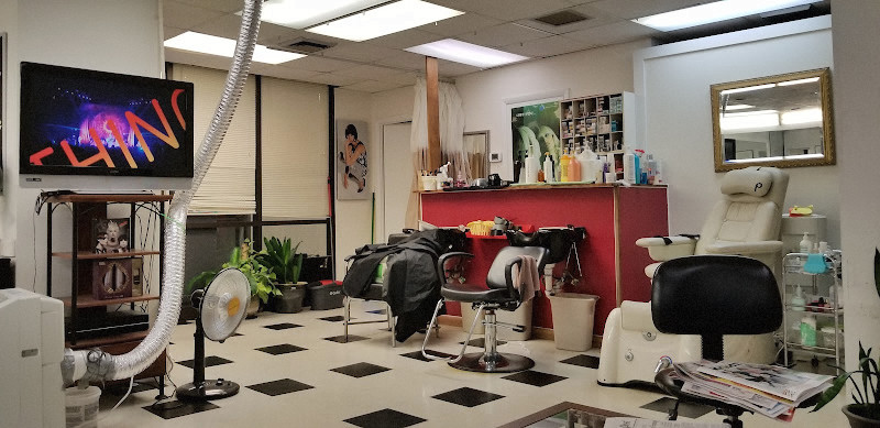 Sky Barbershop (behind building 3705)