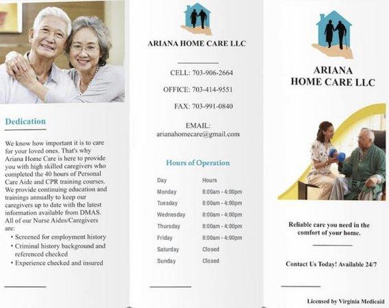 Ariana Home Care LLC