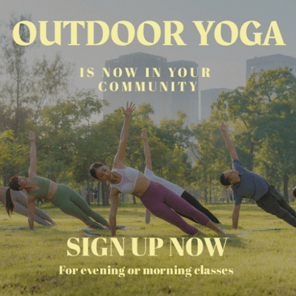 Outdoor Yoga