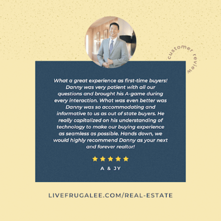 Danny Lee, Realtor