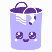 Purple Hamper