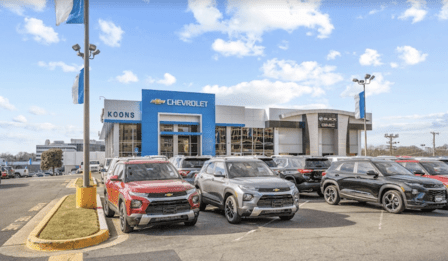 Koons Tysons Chevy GMC Parts Store