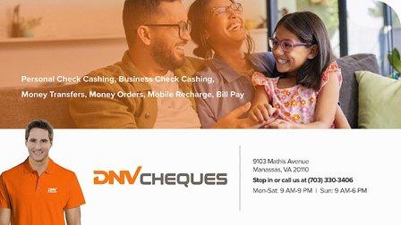 DNV Cheques - Manassas