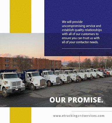 E Trucking and Services Inc.