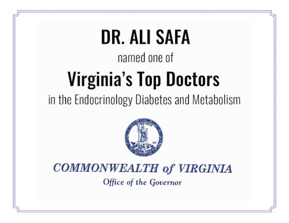 Endocrine and Diabetes Center; Ali M Safa, MD