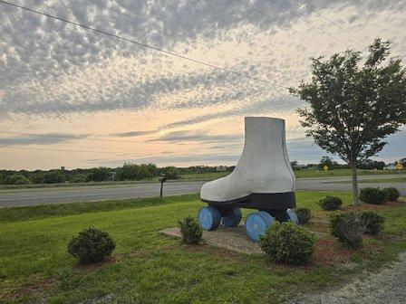 Giant Roller Skate