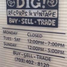 Dig! Records and Vintage