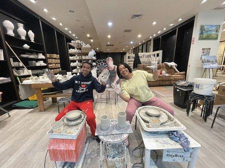 AC Fun Factory: Cafe Pottery And The Splatter Paint Room