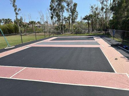 Pickleball Court Construction of VA