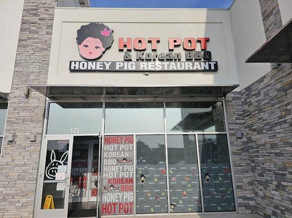 Honey Pig Hot Pot + Korean BBQ