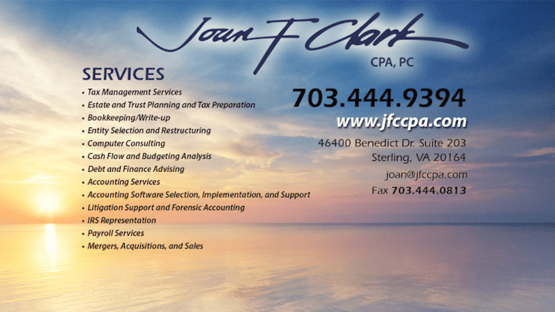Clark Joan F CPA