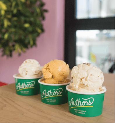Authors Ice Creams & Coffee