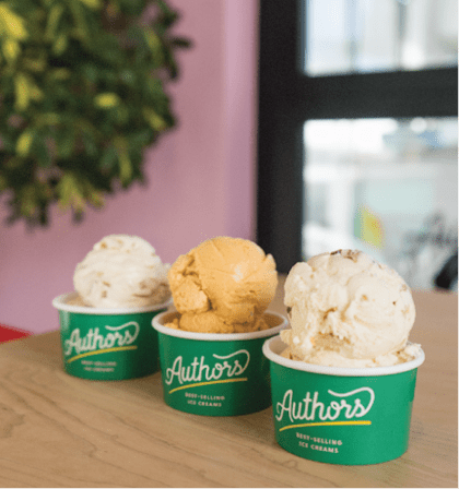 Authors Ice Creams & Coffee