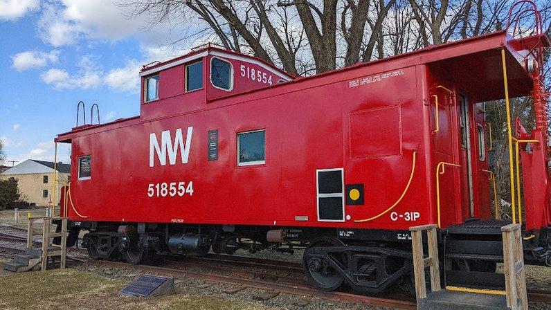 Warrenton Branch Greenway Caboose