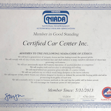 Certified Car Center