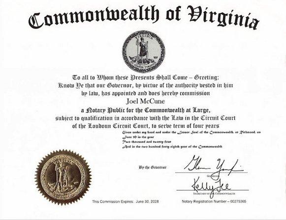 Easy and Fast Virginia Notary Service