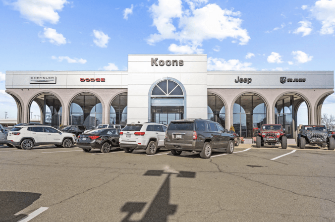 Koons Tysons Chrysler Dodge Jeep Ram Parts Store