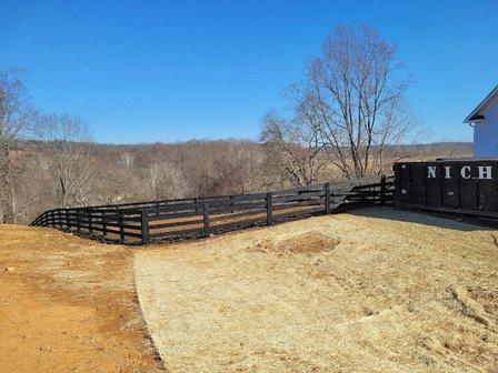 Rock Five Fence