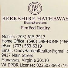 Cindy Harden Hilbert, BHHS PenFed Realty