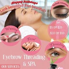 Eyebrow Threading & Spa