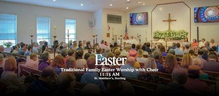 Easter Service at 11:15