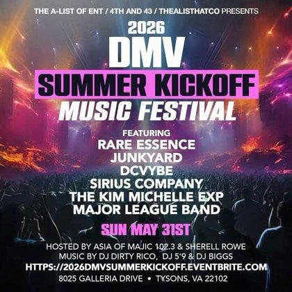 2026 DMV Summer Kickoff Music Fest