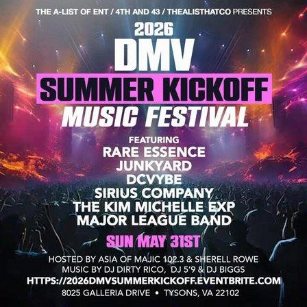 2026 DMV Summer Kickoff Music Fest