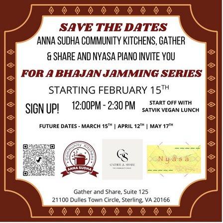 Monthly Bhajan Jamming Series